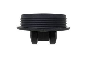 lot 12397 image: Shepherd Hardware 8721E Hidden Swivel Plate Casters, 2-12 Inch, Black, 8 Count