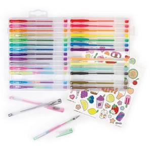 lot 12439 image: Make It Real - 3C4G 30 Scented Gel Pens Set