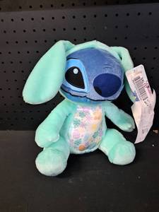 lot 12447 image: Disney Stitch Plush Easter Tropical Pattern