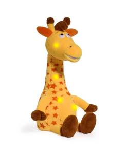 lot 12448 image: Geoffreys Toy Box 14 Toy Plush Led with Sound Giraffe Buddies, Created for Macys