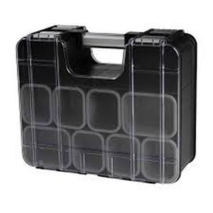 lot 1641 image: Husky Double-Sided Organizer 33 Compartment Storage Case 1010748519 2 Pack