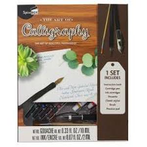 lot 2429 image: SpiceBox The Art of Calligraphy Complete Starter Kit