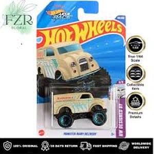 lot 8312 image: Hot Wheels Mehlmans Dairy Delivery Monster Truck #133250