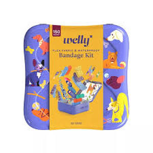 lot 8409 image: Welly Flex Fabric & Waterproof Bandage Kit - 150 Count