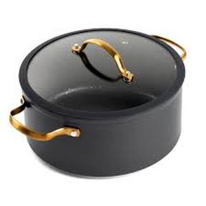 lot 8420 image: Thyme & Table 5 Qt Non-Stick Dutch Oven Signature Series