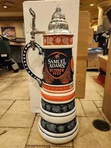 lot 27201 image: Samuel Adams Octoberfest 2024 Limited Edition Beer Stein