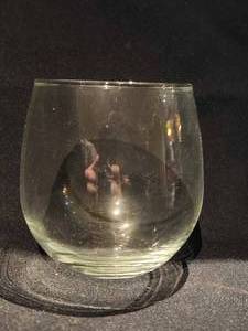 lot 48217 image: (34) Clear Glass Stemless Red Wine Glass