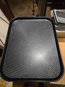 lot 15974 image: (38) Black Plastic Trays