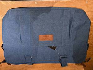 lot 27285 image: Argosy Branded Blue Canvas Tote Bag