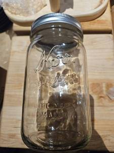 lot 27257 image: Kerr Wide Mouth Mason Jars with Lids