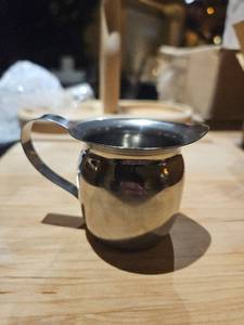 lot 27261 image: Stainless Steel Mini Creamer Pitchers - Box of 12