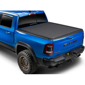 lot 29468 image: RealTruck Bak Revolver X4s Hard Roll Up Tonneau Cover Compatible with 2021-2024 Ford F150 Ford F150 Raptor F150 Lightning 5 7 Bed - Retail $1199.99