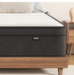 lot 29494 image: Queen Mattress,10 Inch High Density Foam Hybrid Mattresses in a Box with Individual Pocket Spring,Queen Size mattresses,Breathable Supportive and Pressure Relief,Guest and Kids Bedroom