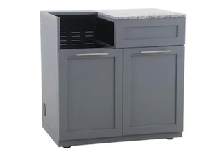 lot 29520 image: allen  roth Castle Lake 36.02-Inches W x 24.21-Inches D x 35.83-Inches H Outdoor Kitchen Side-burner