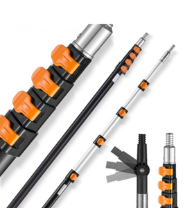lot 29526 image: Telescoping Extension Pole 7 to 30 FT Multi-Purpose for Painting Dusting