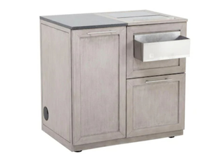 lot 29536 image: allen  roth Driftwood Shore 36.02-Inches W x 24.21-Inches D x 35.83-Inches H Outdoor Kitchen Cooler cabinet