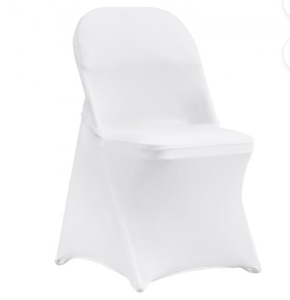 lot 29563 image: VEVOR Stretch Spandex Folding Chair Covers, Universal Fitted Chair Cover, Removable Washable Protective Slipcovers, for Wedding, Holiday, Banquet, Party, Celebration, Dining (50PCS White)