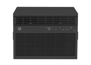 lot 29564 image: GE� 8,000 BTU Smart Electronic Window Air Conditioner for Medium Rooms up to 350 sq. ft., Black