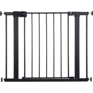 lot 29581 image: Safety 1st Easy Install Walk Through Baby Gate - Black