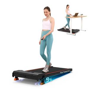 lot 29618 image: Walking Pad Treadmill with Incline, Under Desk Treadmills for Home Office Small, 2.5HP Brushless Motorized, App Compatible, Portable Walking Pad with Remote Control, 300lb Capacity