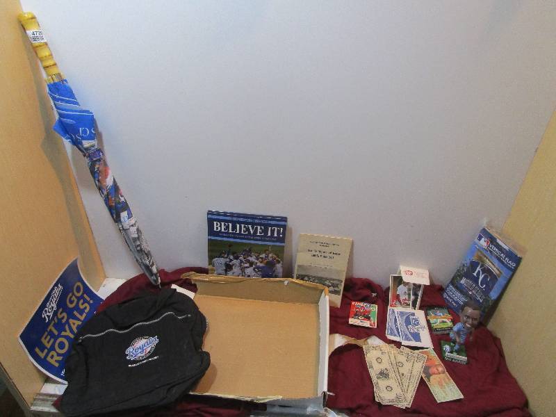lot 1810 image: Lot of Royals World Series Memoribilia