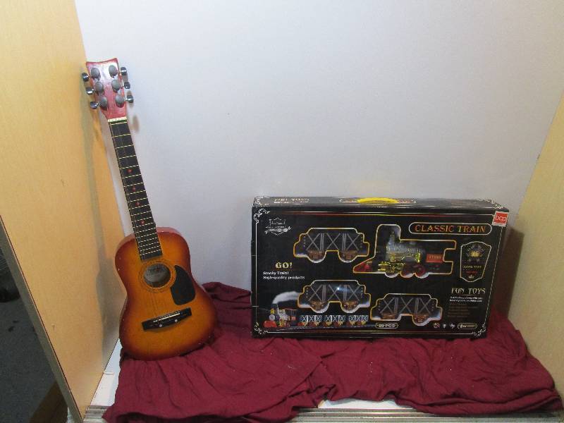 lot 1809 image: Classic Train and Guitar
