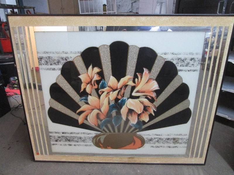 lot 1793 image: Huge Retro Wall Dcor