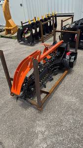 lot 109 image: Unused Captok CK-X39F Skid Steer Trencher Attachment