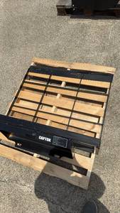 lot 118 image: Unused Captok Land Leveler CK-PDQ 40-inch Mini Skid Steer Attachment