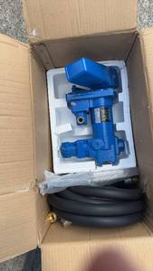 lot 148 image: 20 GPM Fuel Transfer Pump with Hose and Nozzle