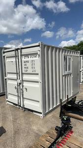 lot 149 image: Unused 12 1 Container W 1 Door & 1 Window see measurments in descriptin