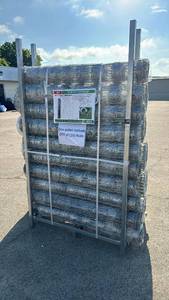 lot 197 image: 10 rolls (1,000 ft) KJ K1230 Heavy-Duty Hot-dip Galvanized Field Fence 4x100 - 10 Roll Bundle