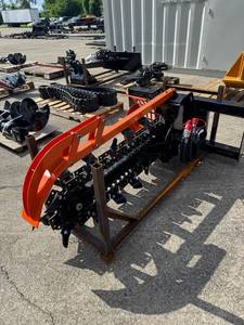lot 73 image: Unused CAPTOK CK-D39F Skid Steer Trencher Attachment 39-inch Depth 8-inch Width