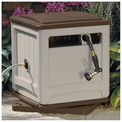 lot 4017 image: Suncast(r) Swivel Hose Hideaway With Smart Trak Hose Guide (SSM200B)