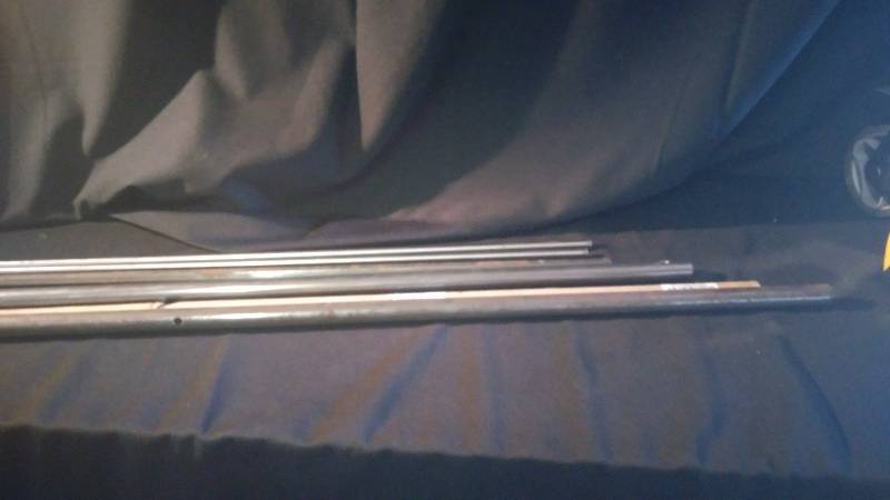 lot 4126 image: (6) CT.  mixed lot steel bar stock, assorted sizes