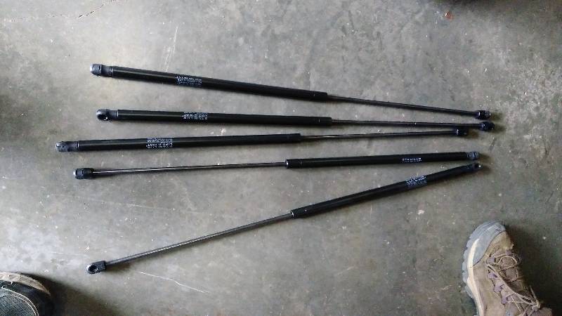 lot 4143 image: (5) CT lot Stabilus lift-o-mat high pressure shock