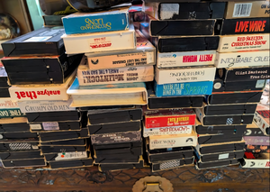 lot 502 image: Large Collection of VHS Movies - Classic Films and Shows