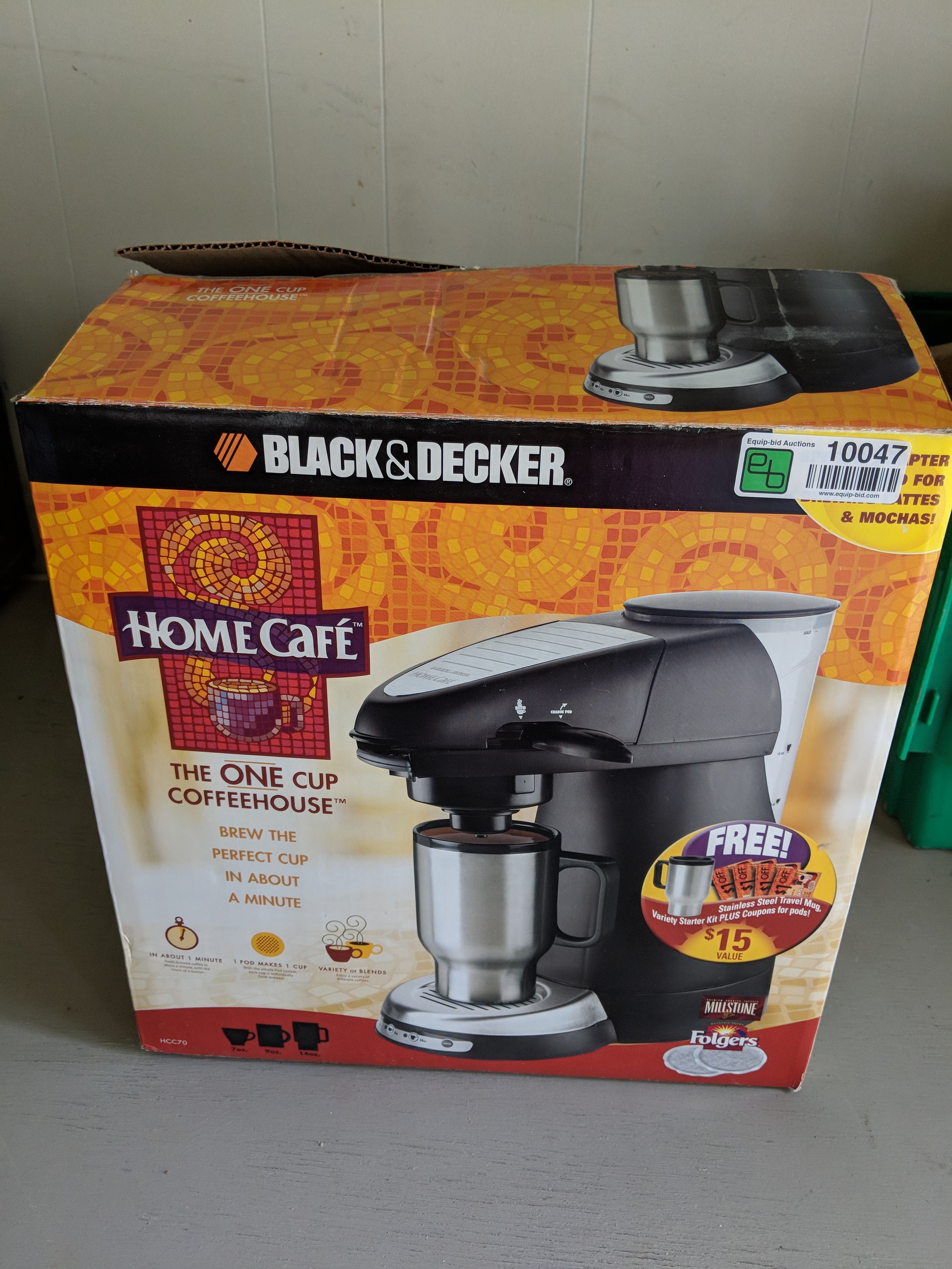 lot 10047 image: Coffee maker