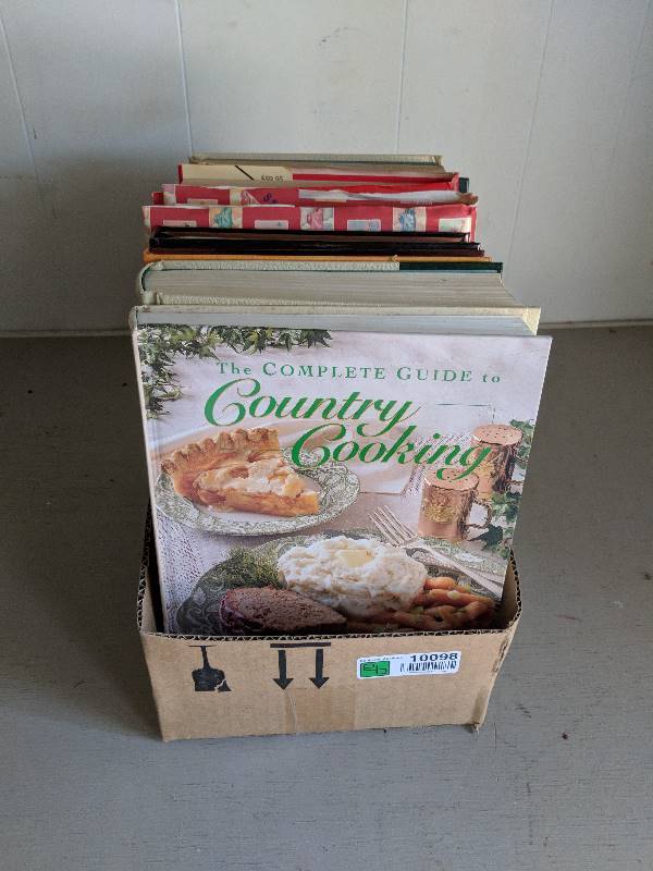 lot 10098 image: Lot of Big cook books