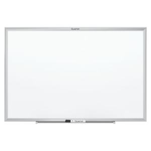 lot 9906 image: Quartet SM537 Classic Series Nano-Clean 72 x 48 Dry Erase Board - White SurfaceSilver Aluminum Frame - Retail $659.03