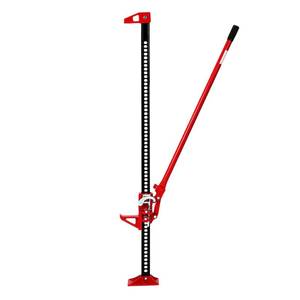 lot 9910 image: GarveeTech Farm Jack,60 High Lift F-arm Jack,7000 lbs Capacity Ratcheting Off Road F-arm Jack, Utility Heavy-Duty F-arm Jack for Tractor, Truck, SUV, Bumper L-ift, L-ift Height 5.12-52 inches