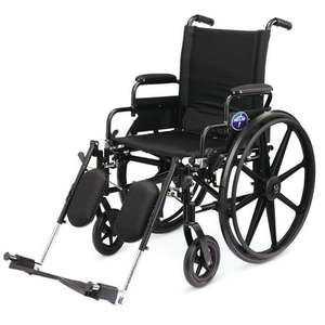 lot 35562 image: K4 Lightweight Wheelchair - 18 x 16, Full Arms, Legrests - 1 Each  Each - Retail $321.16