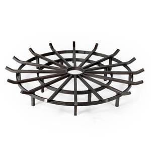 lot 35571 image: Ash & Ember 40 Wagon Wheel Fire Pit Grate, High Efficiency & Smoke-Reducing Firewood Grate, Heavy Duty Woodburning Fireplace Grate, Round Spider Log Grate for Stove, Fire Pit & Fireplace