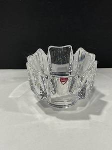 lot 1047 image: Orrefors crystal Corona bowl