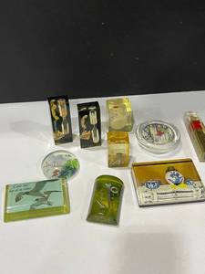 lot 1080 image: Acrylic paperweights and more