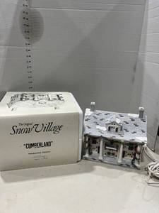 lot 1099 image: Dept. 56 snow village Cumberland
