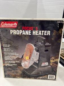 lot 1140 image: Coleman propane heater