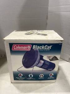 lot 1171 image: Coleman black cat portable catalytic heater