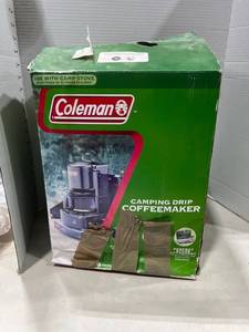 lot 1179 image: Coleman camping drip coffee maker