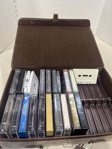 lot 1203 image: Cassette tapes and case